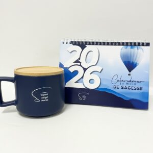 calendrier + tasses sisa (pour compléter votre semainier)